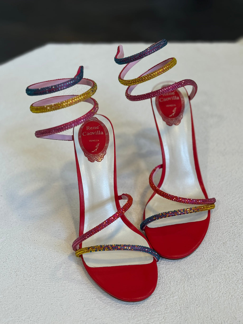 Zapatillas rojas