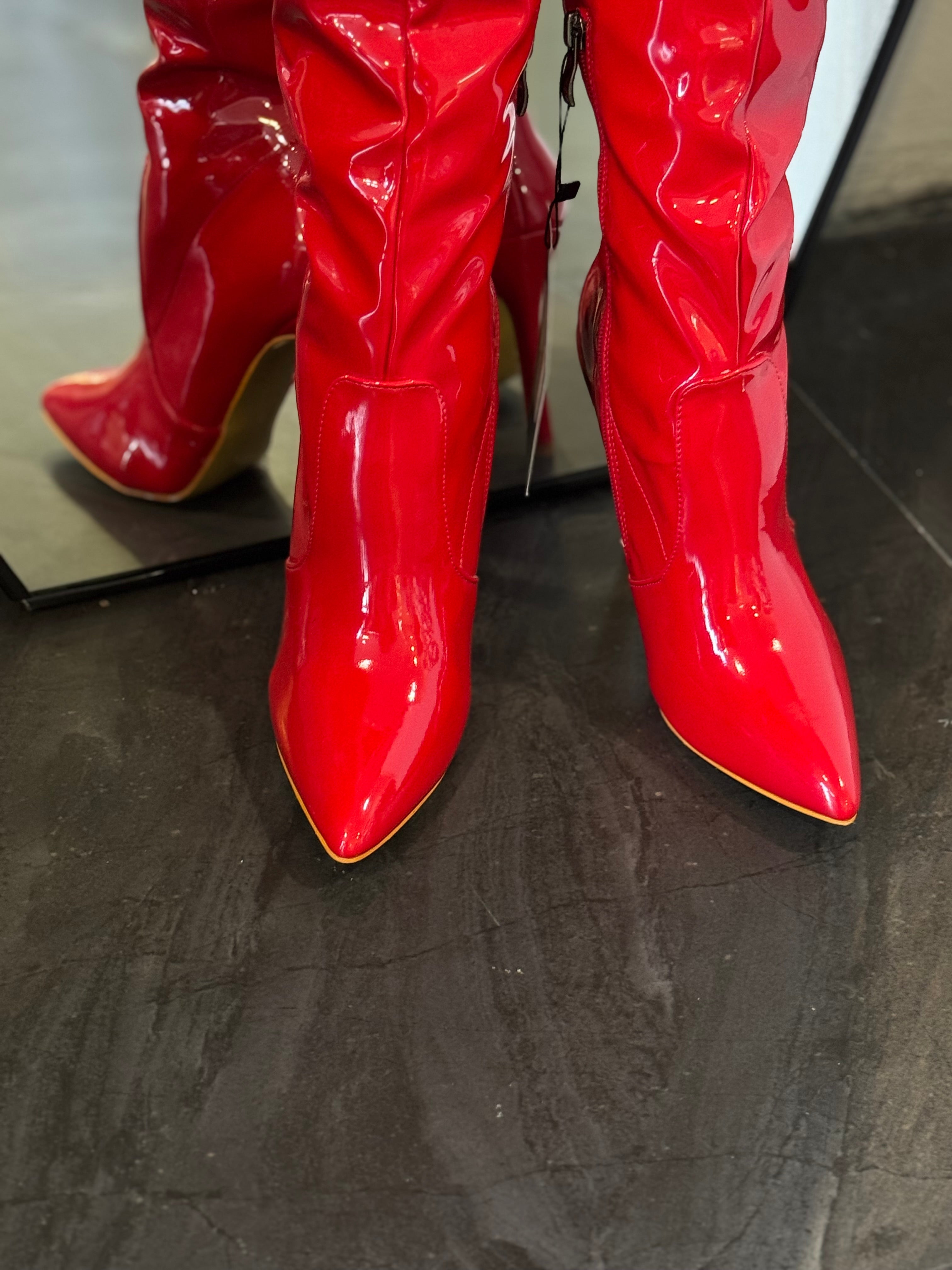 BOTA CHAROL ROJA