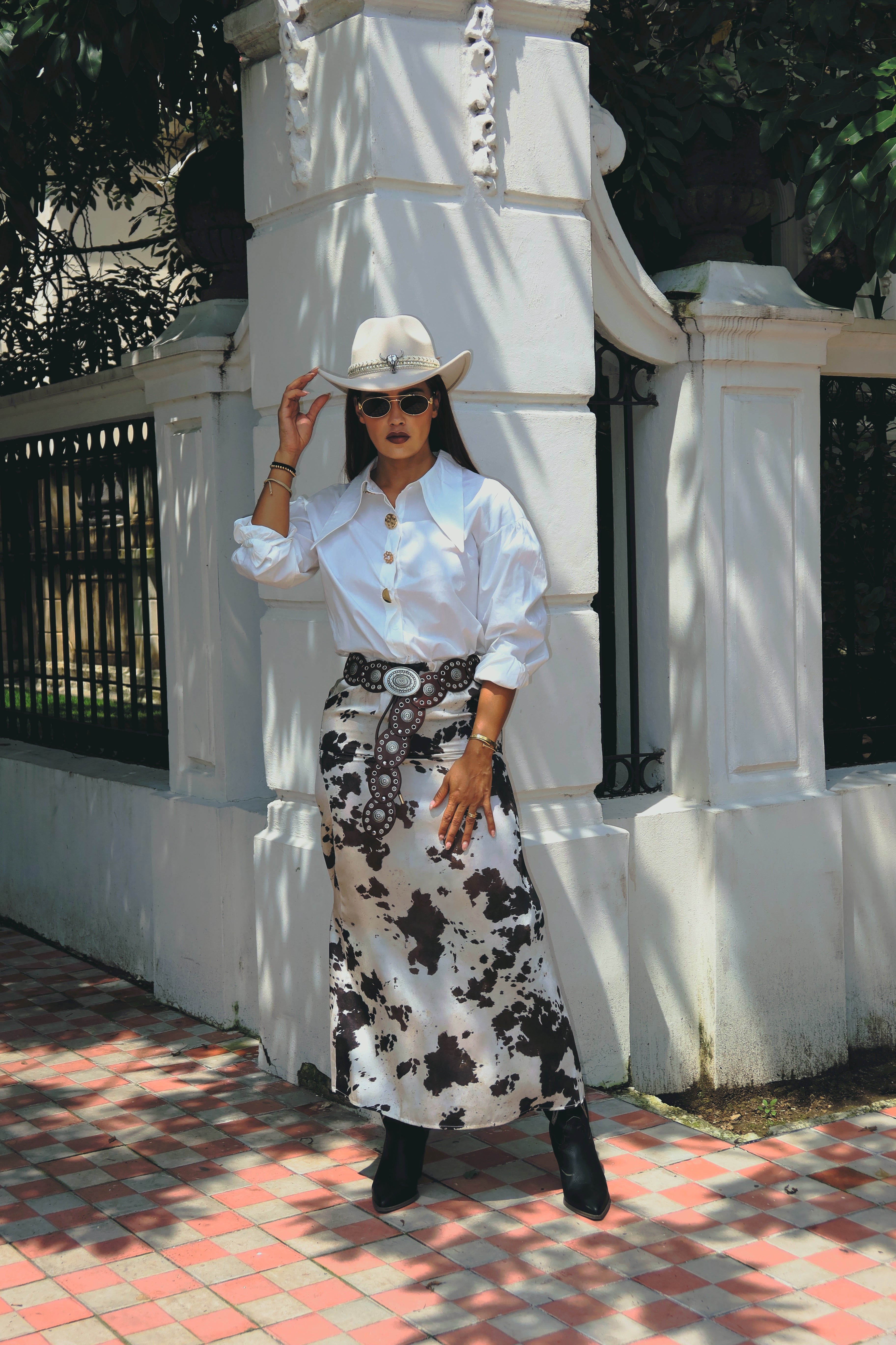 Camisa blanca Luna