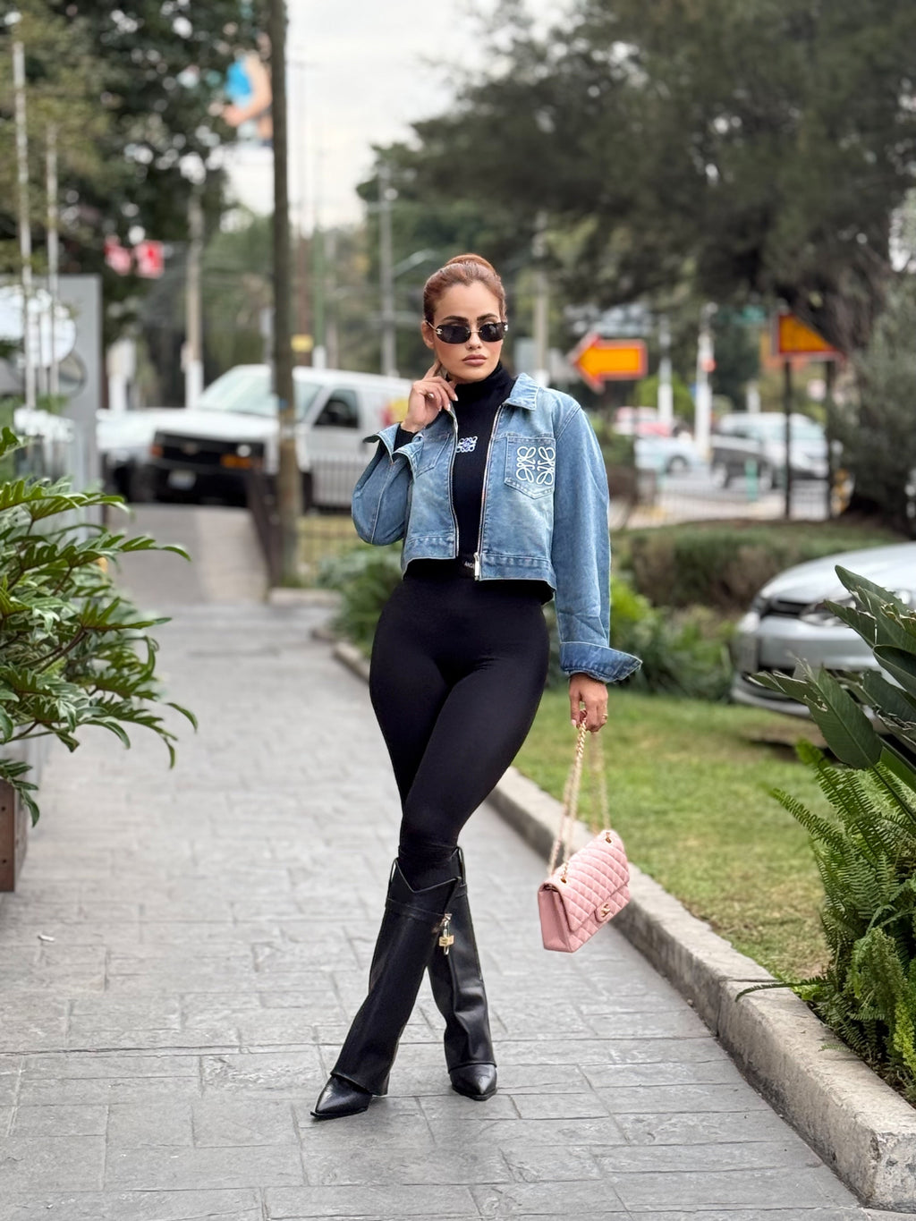 Chaqueta mezclilla