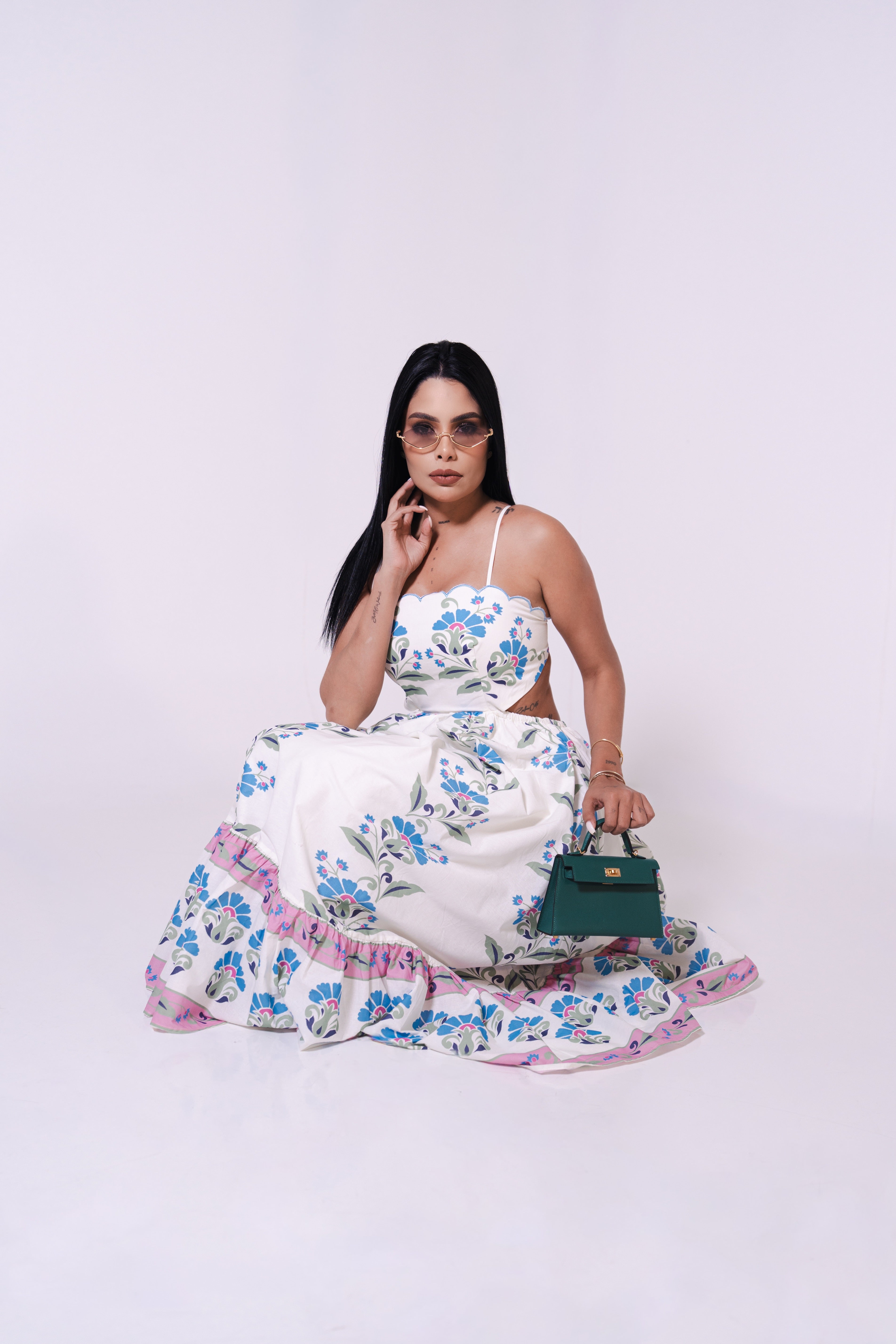 FLORAL PRINT DRESS