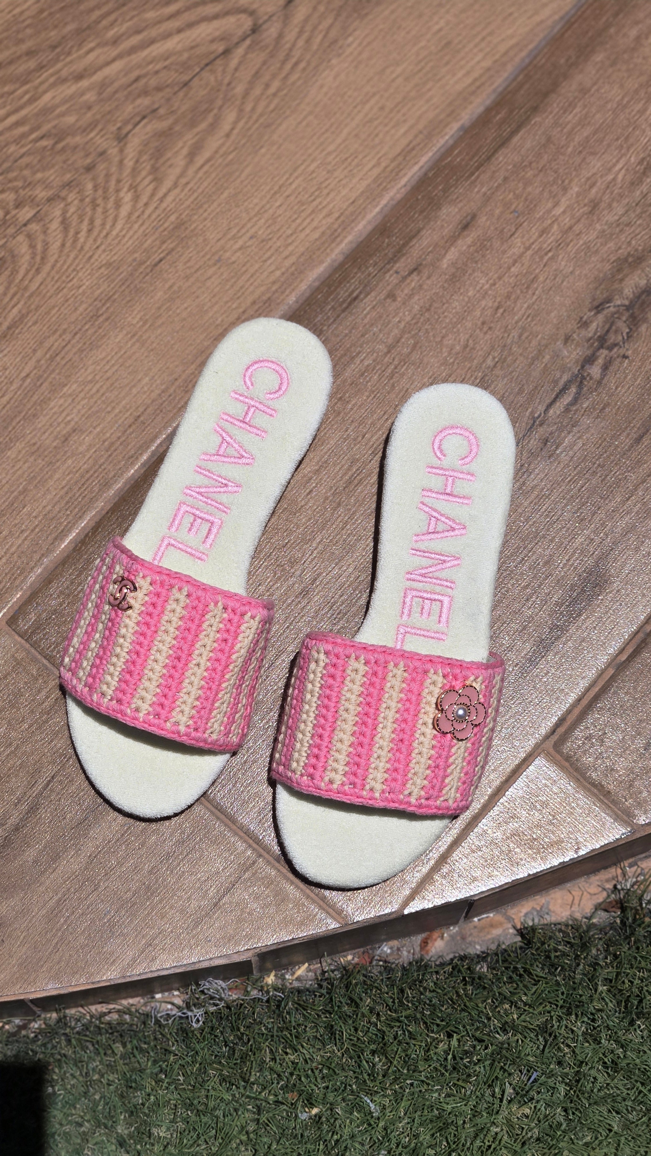 Sandalias rosas