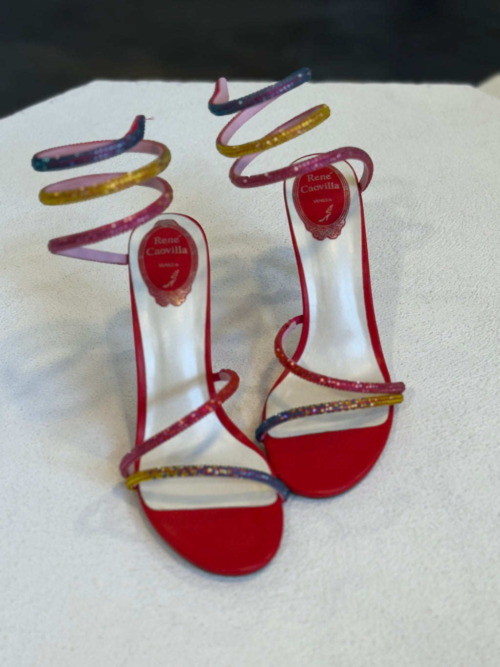Zapatillas rojas