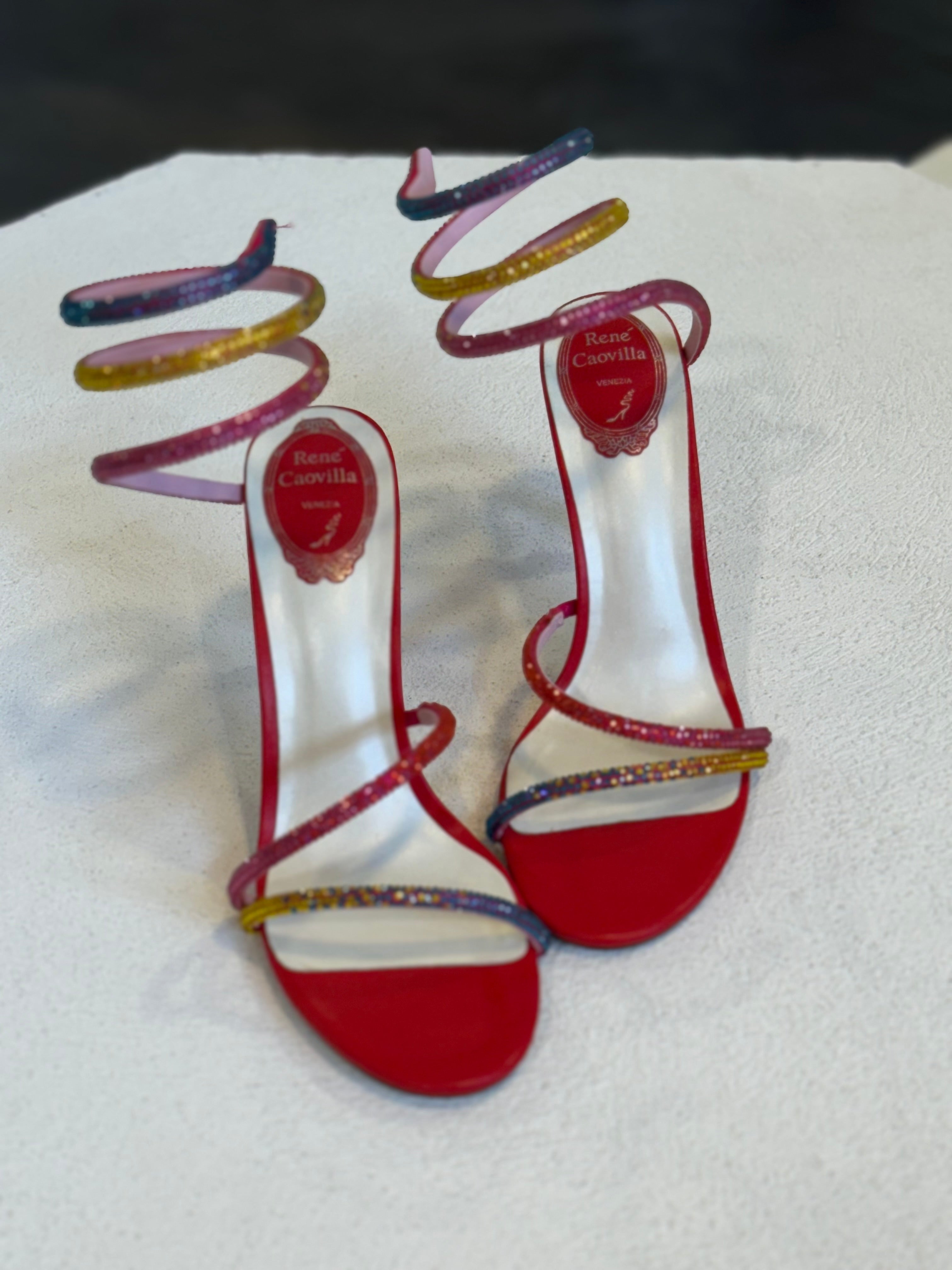 Zapatillas rojas