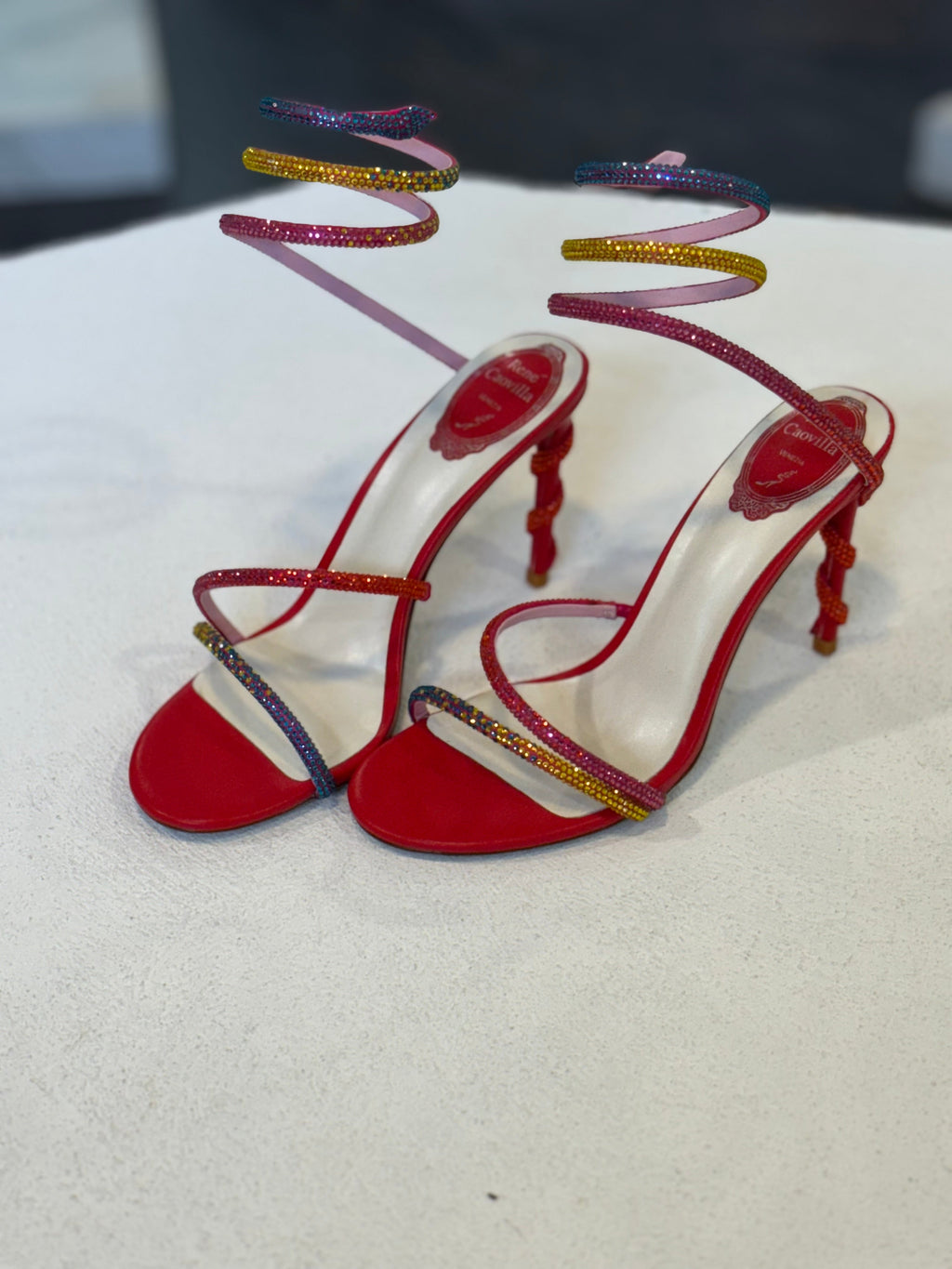 Zapatillas rojas