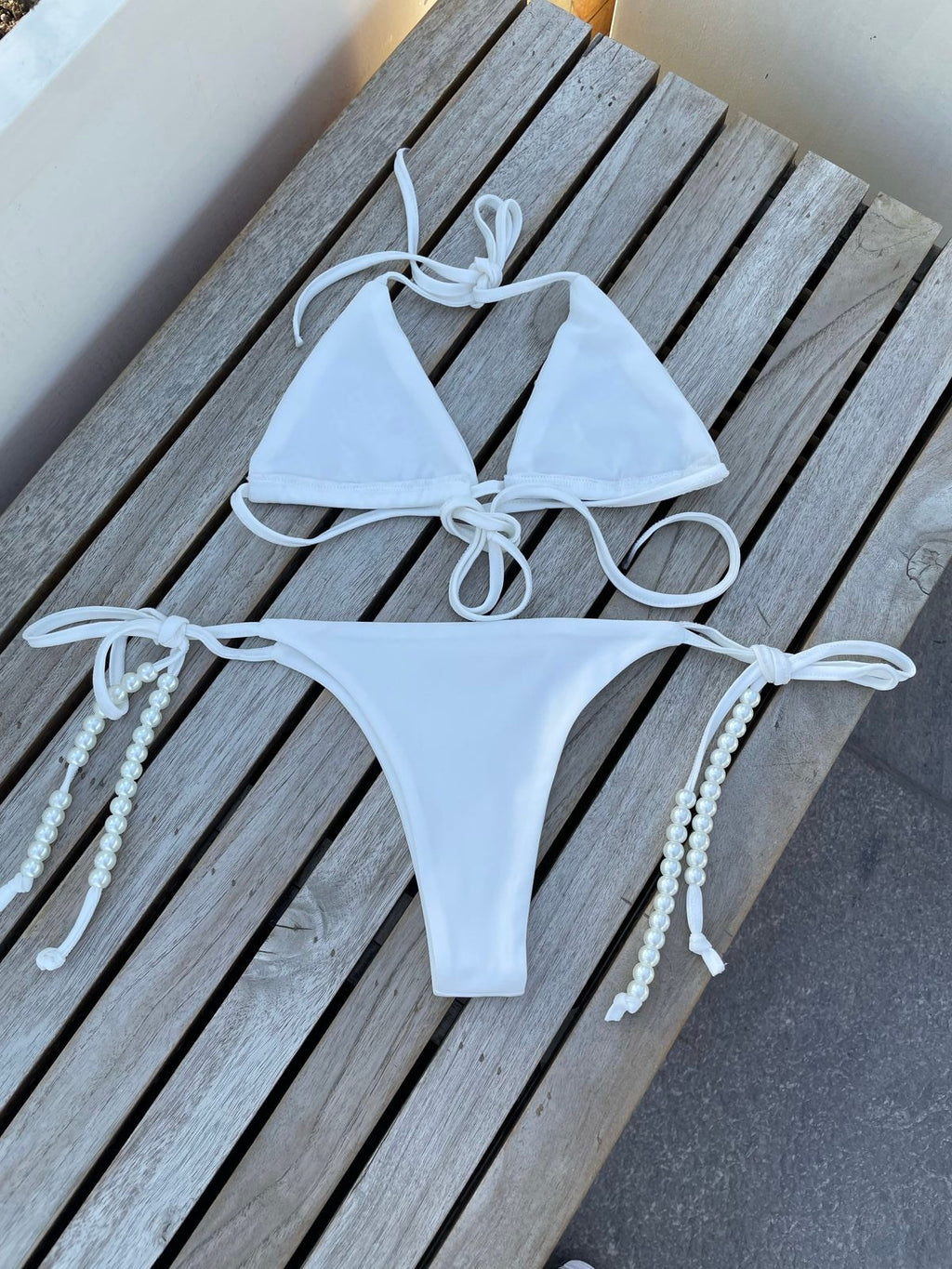 Traje de baño perlas