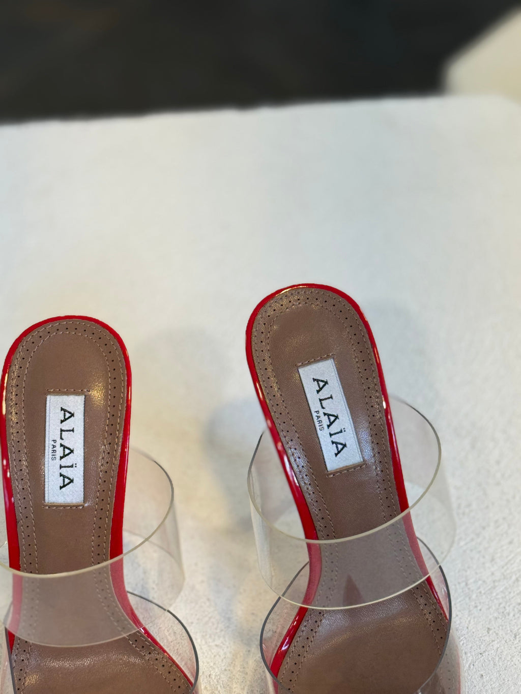 Zapatillas roja