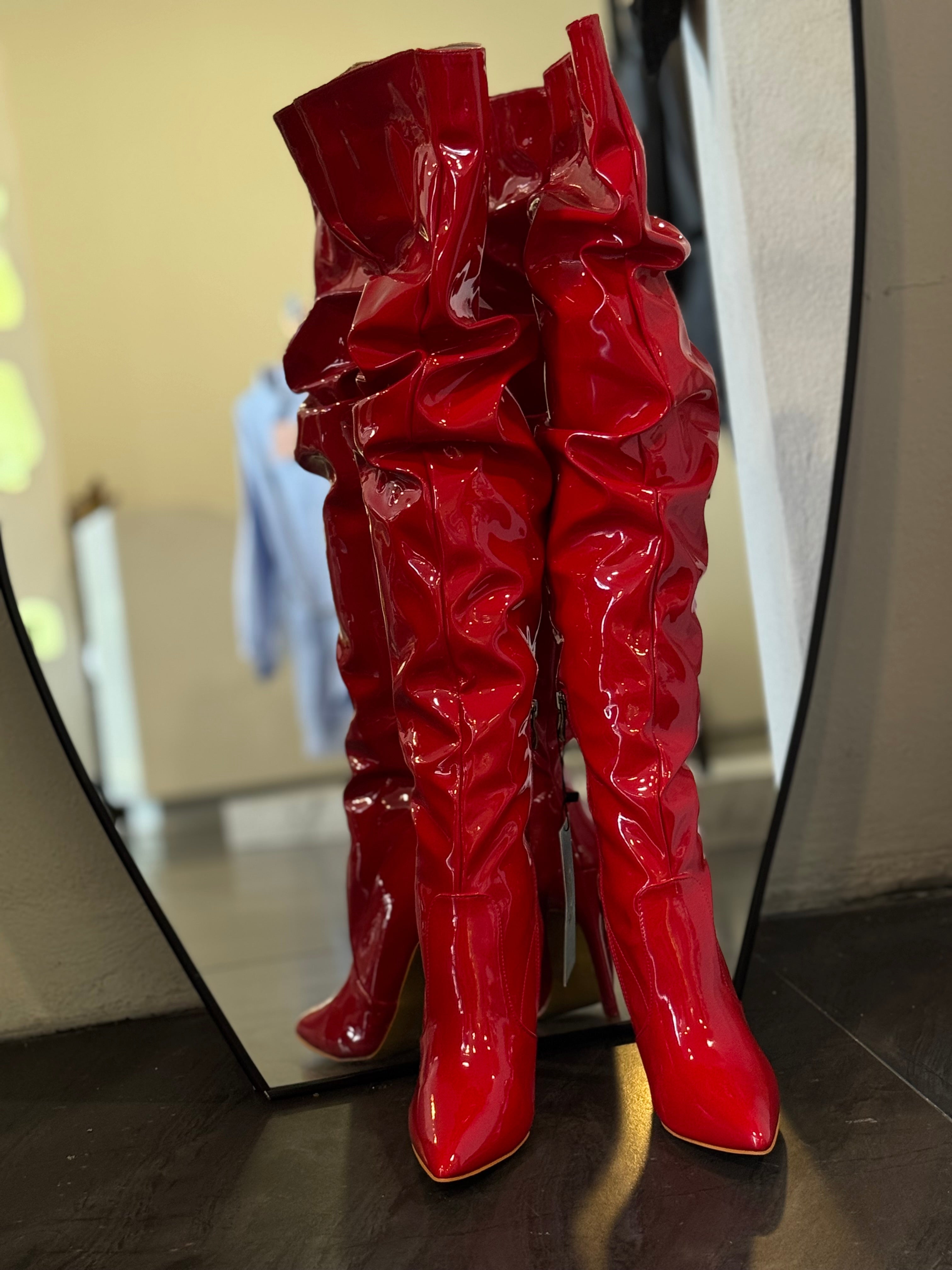 BOTA CHAROL ROJA