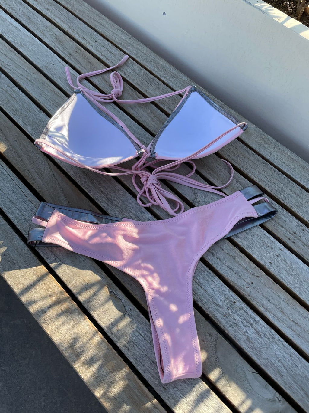 Traje de baño rosa