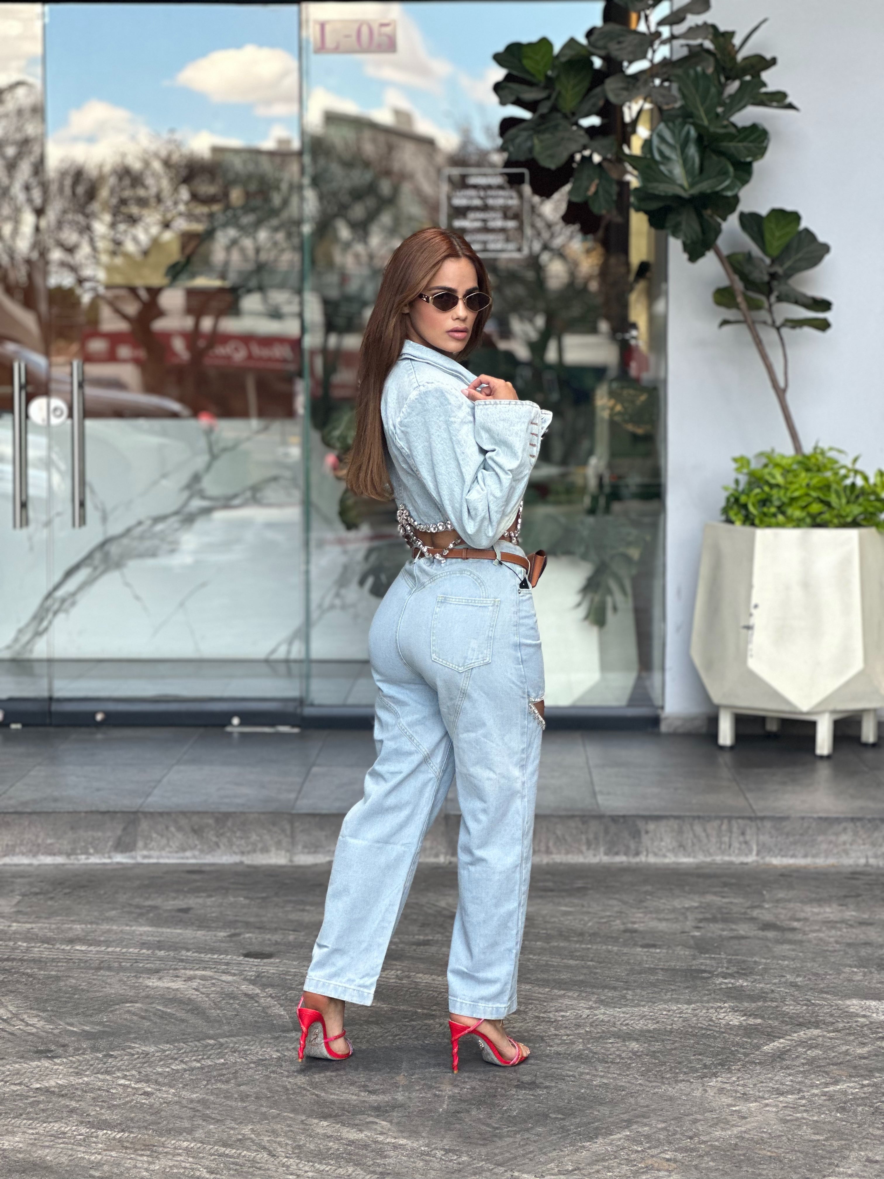 Pantalón de mezclilla