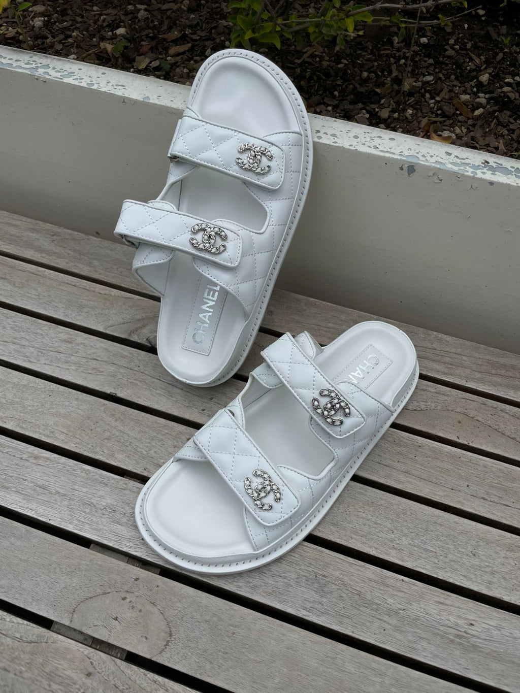 Sandalias blancas