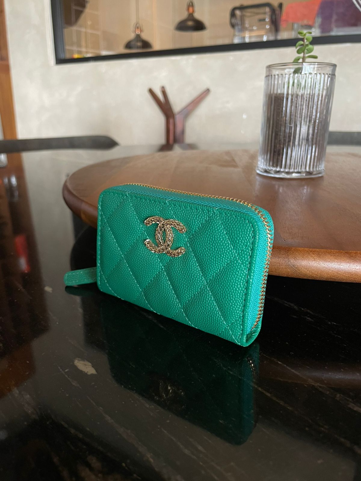 cartera verde