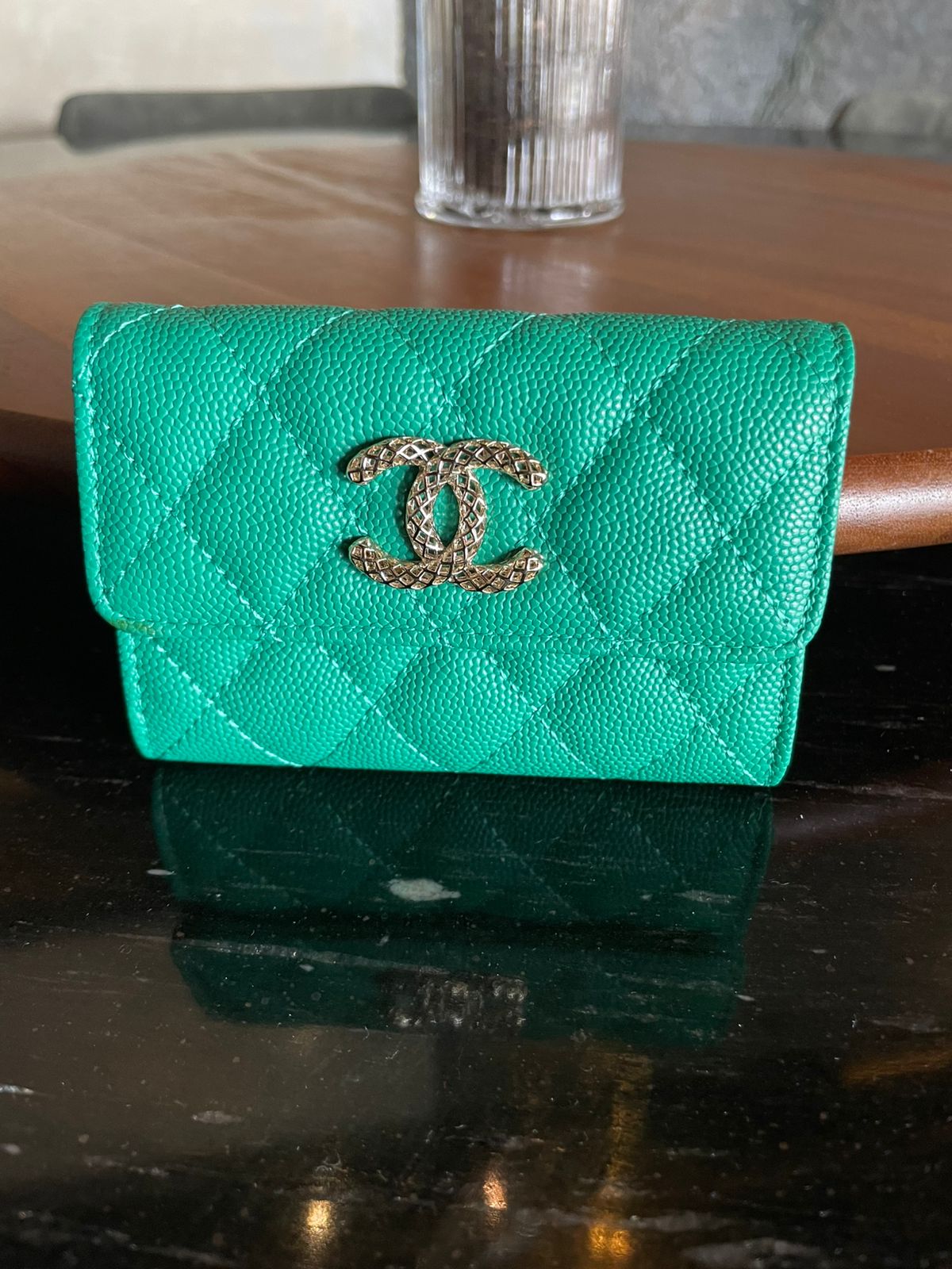 cartera verde