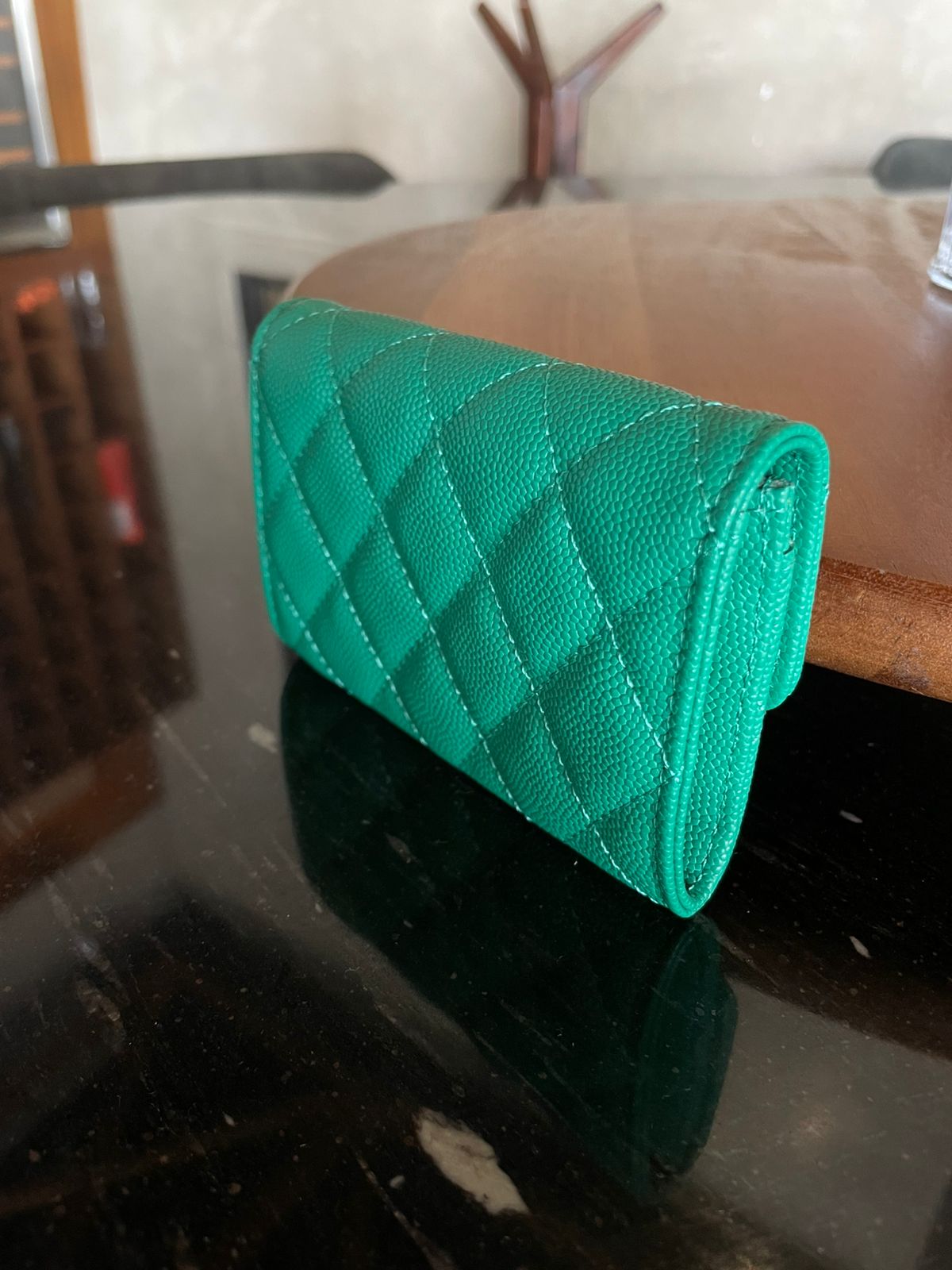 cartera verde