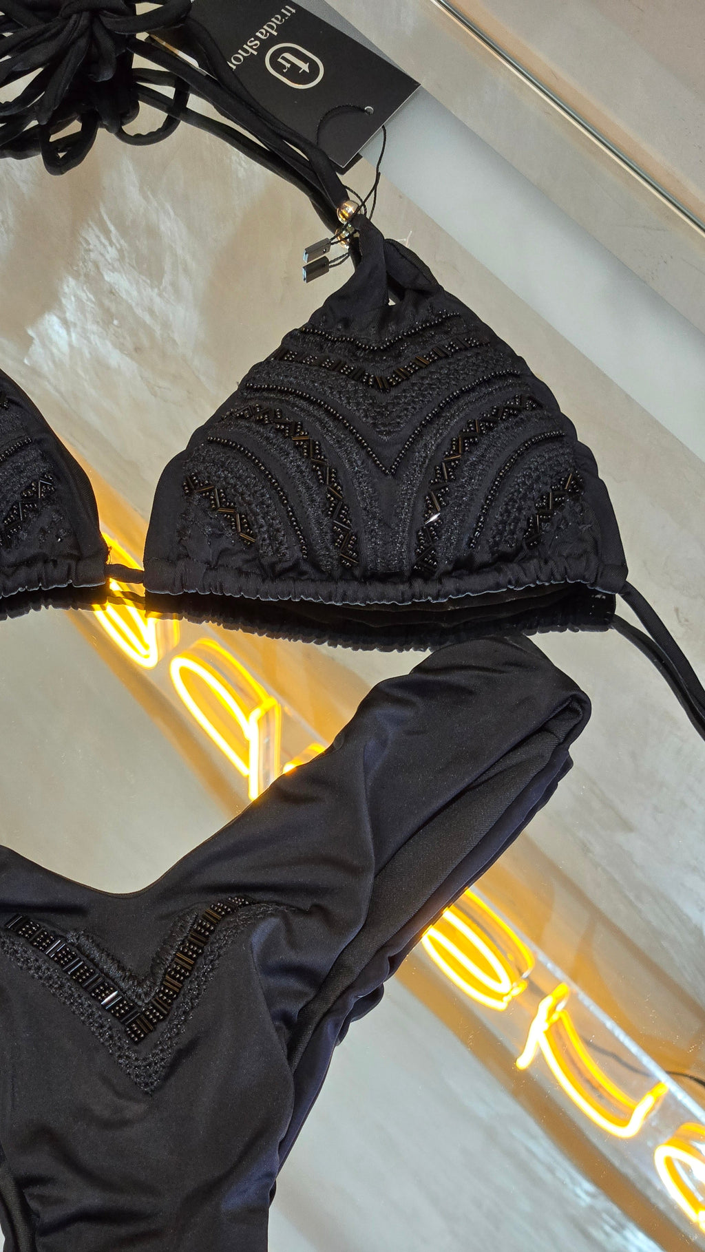 Traje de baño negro