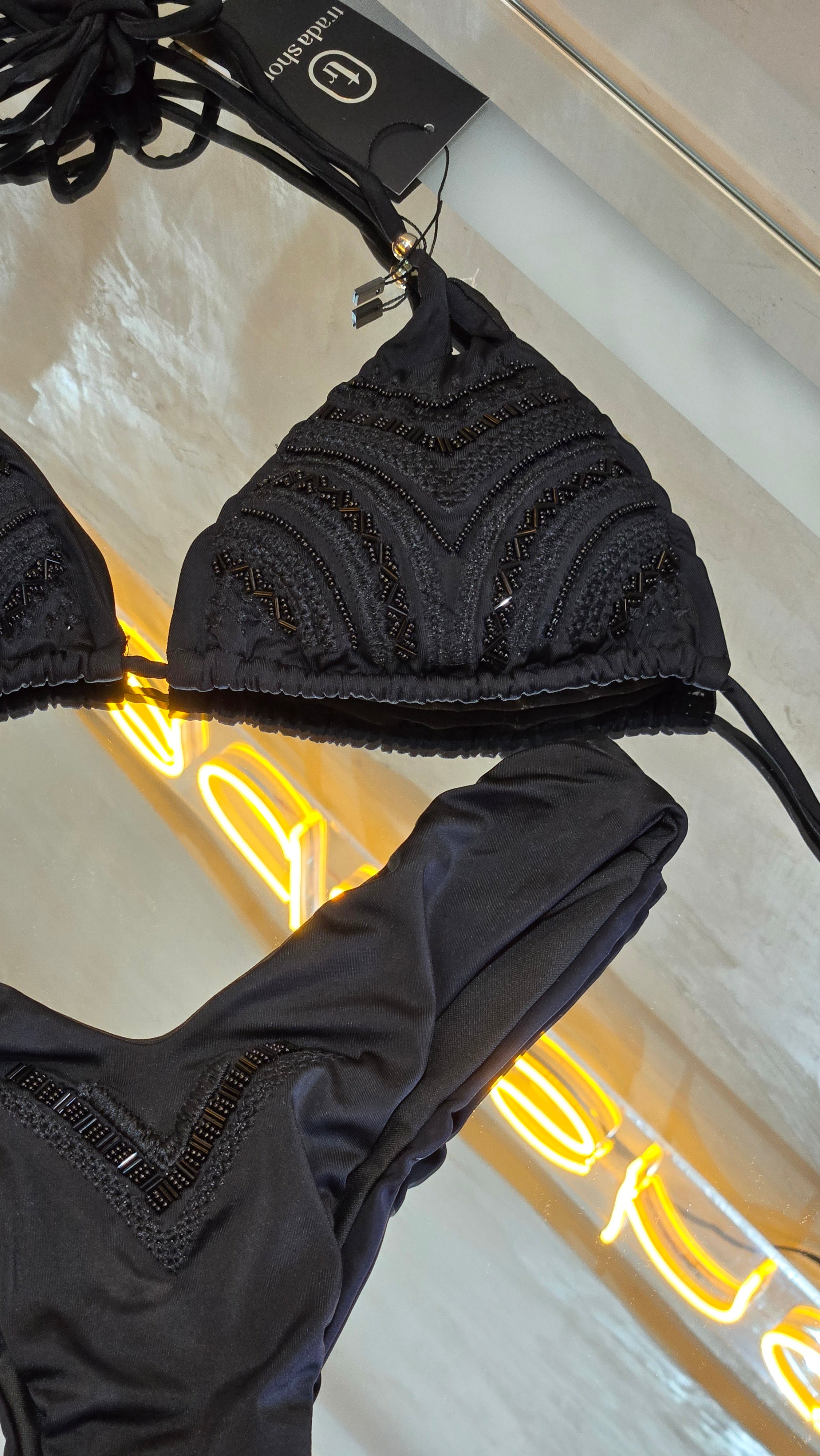 Traje de baño negro